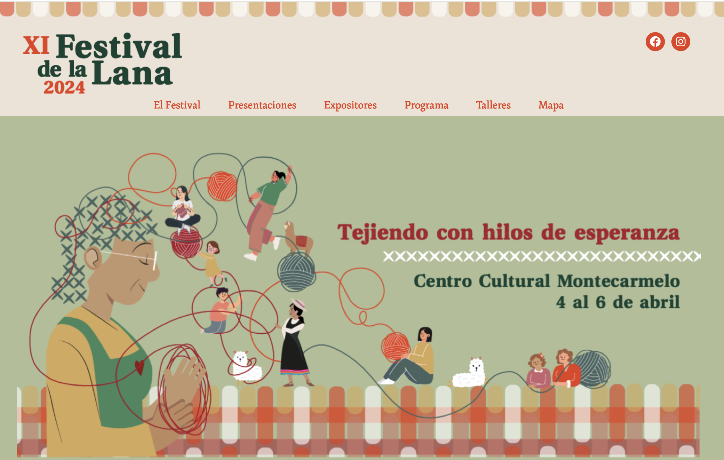 XI Festival de la Lana 2024 - Tejiendo con hilos de esperanza