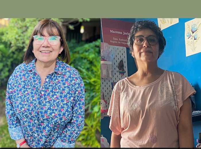 Katia Munoz Wallis y Maressa Jeria