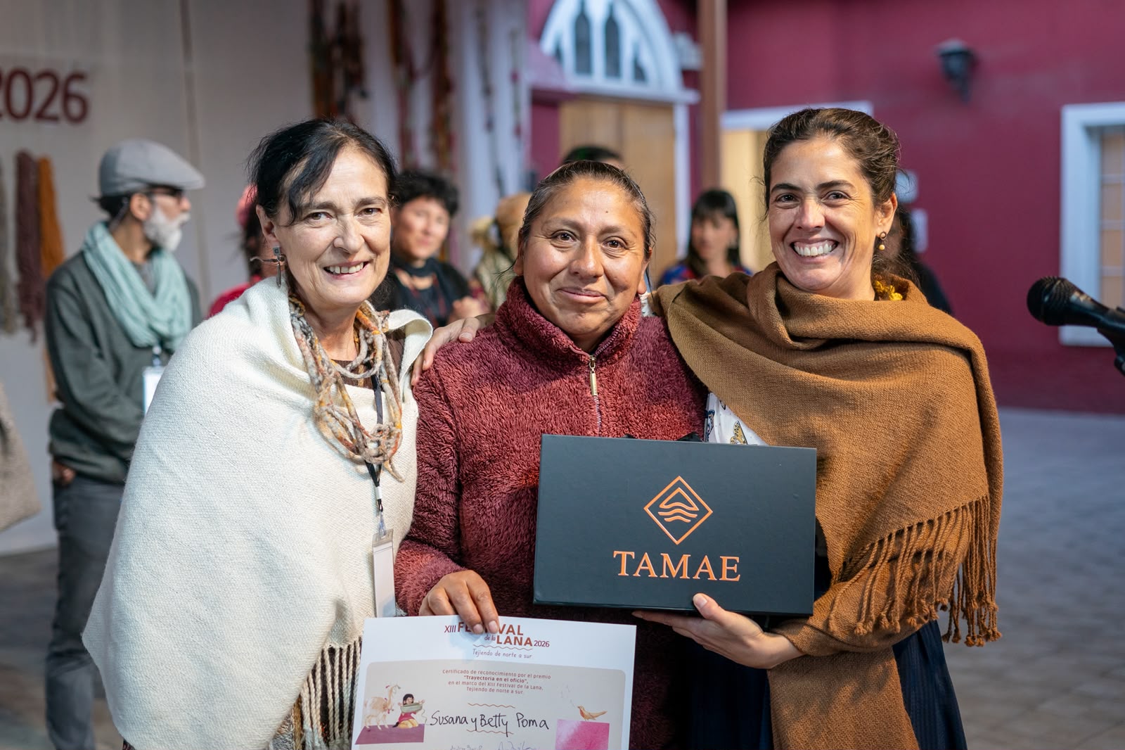 Tamae Chile, colaborador del Festival de la Lana 2026