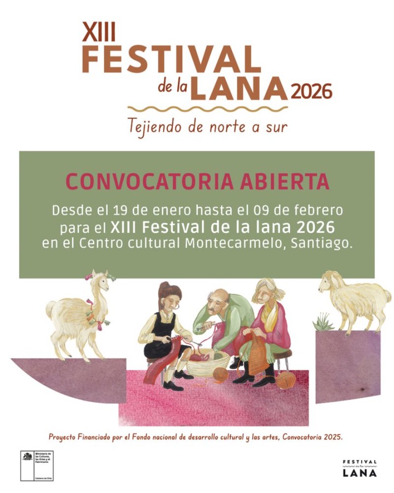 Convocatoria abierta Festival de la Lana 2026