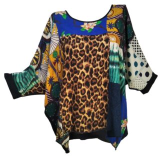 Blusa patchwork calipso